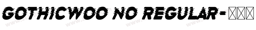 gothicwoo no regular字体转换